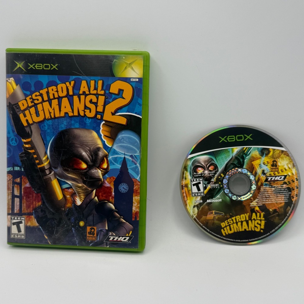 Microsoft Xbox Destroy All Humans 1 & 2 Bundle